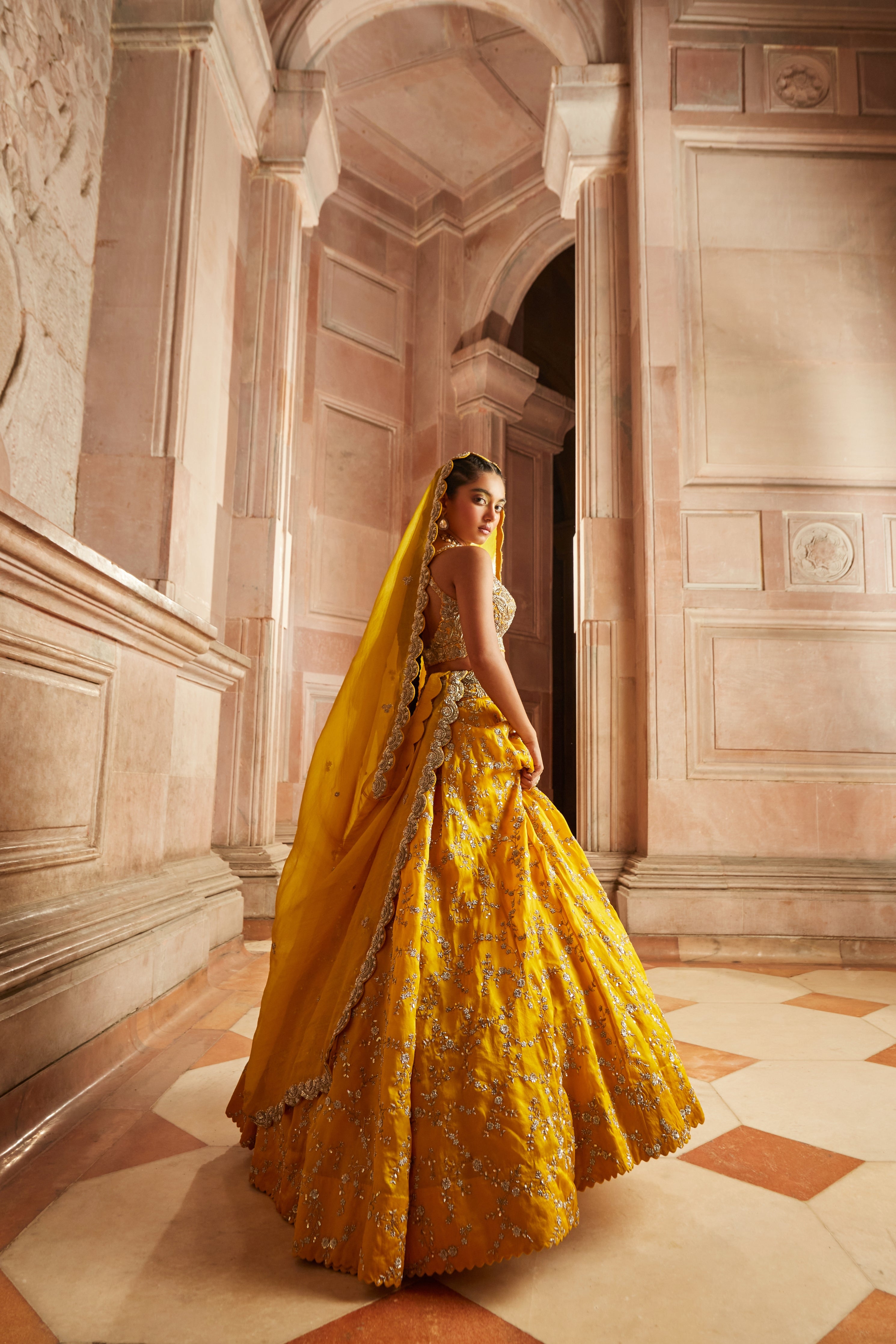 Lata Pearl Lehenga – Mrunalini Rao