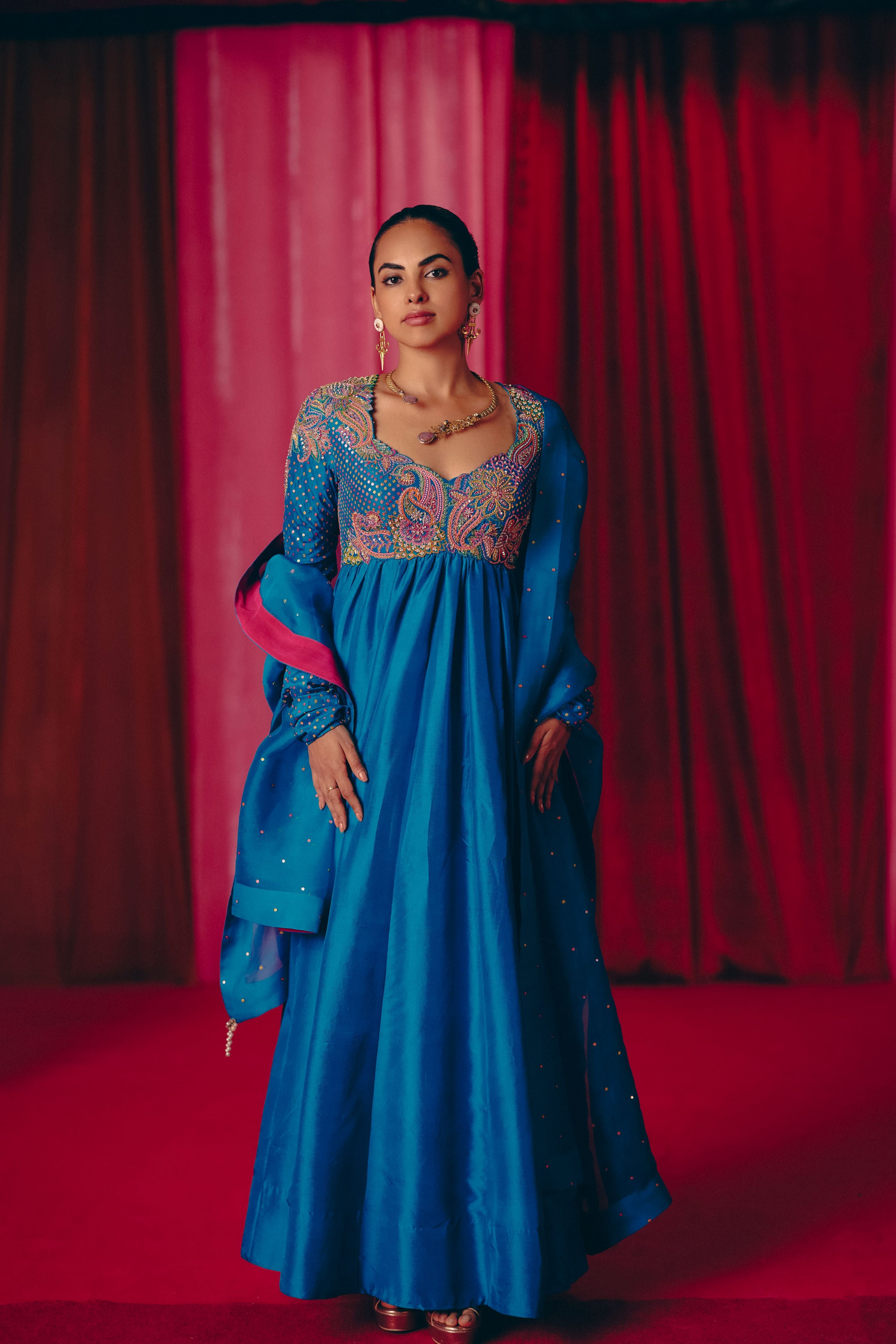 Anya Anarkali Set – Mrunalini Rao